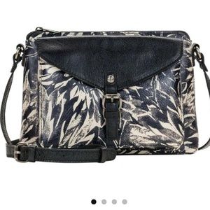 Patrica Nash Sunflower Leather Cross Body Bag